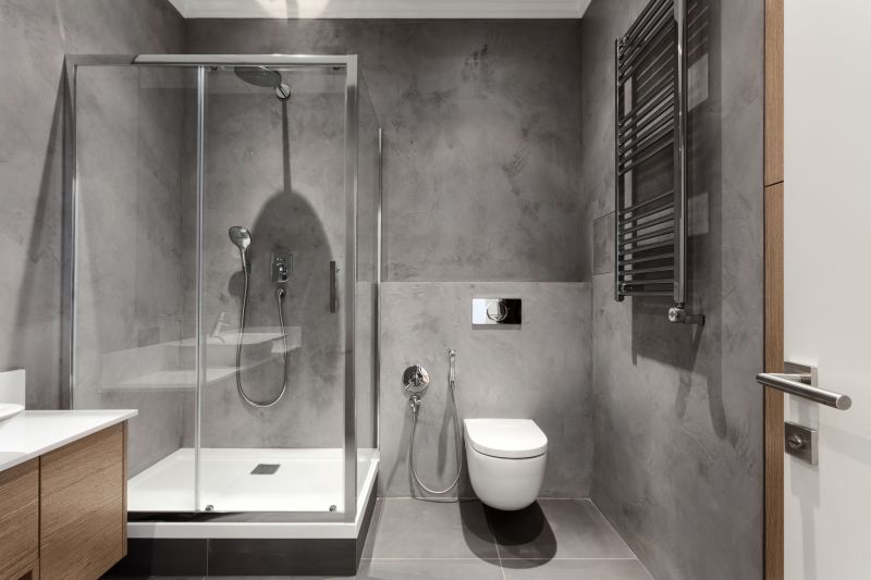 Glass Enclosed Shower